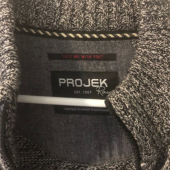 Projek Raw Men's Zip Up Sweater - Medium - Picture 4 of 4